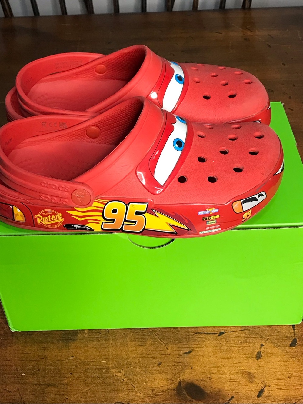 Kids Crocs on Box